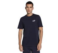 PUMA ESS Small No. 1 Logo Tee, T-Shirts Mixte, New Navy,