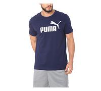 PUMA Ess T-Shirt Homme,Bleu(Peacoat), S