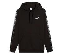 PUMA ESS TAPE Sweat à capuche pour homme, noir, Noir - Plaisir, S
