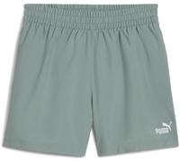 PUMA ESS Tape Woven Shorts 5", Short tissé Homme, Green Moon,