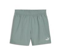 PUMA ESS Tape Woven Shorts 5", Short tissé Homme, Green Moon,