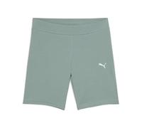 Puma Essentials Collants courts pour femme 17,8 cm, Green Moon Ss25, Taille L