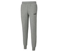 Puma Pantalon homme Essentials Logo Pants 586714-03, gris, XL (EU)