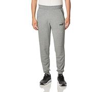 PUMA Essentials Logo Pants Pantalon de survtement, Gris Moyen chiné, L Homme