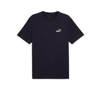 PUMA T-shirt ESS Small No. 1 Logo – Mixte – Bleu marine/blanc – Taille S