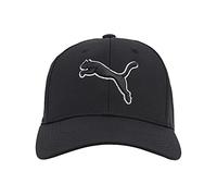 PUMA Evercat Dillon 2.0 Casquette Stretch Baseball, Noir/Argent, S/M Mixte Adulte