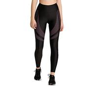 PUMA Eversculpt Collant Taille Haute Femme, Noir/Rose Coucher de Soleil, S