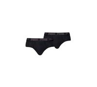 PUMA Slips homme – Lot de 2 quotidiens – Noir/Noir – M
