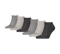 PUMA Everyday Lot de 6 paires de chaussettes de sport pour homme et femme, -002 gris combo, 43-46
