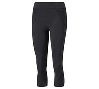 PUMA Evoknit Collant Taille Haute 7/8 Femme, Noir, L