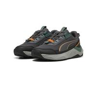 Puma Evolve 2.0 Trail LO JR Sneaker, Moody Gray-Bright Papaya Black, 37 EU