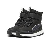 PUMA Evolve Boot AC+ PS Basket, Black-Strong Gray White, 33 EU