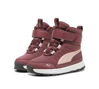 PUMA Evolve Boot AC+ PS Basket, Dark Jasper-Future Pink-Astro Red, 28 EU