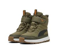 PUMA Evolve Boot AC+ PS Sneaker, Olive Black-Orange GLO, 30 EU
