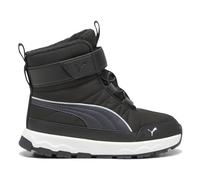 PUMA Evolve Boot Chaussures de neige à fermeture alternative Unisexe enfant, Puma Noir-gris fort-blanc Puma, 8 Toddler