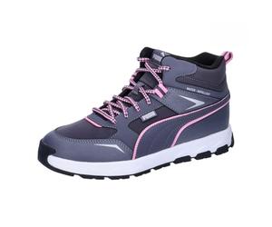 PUMA Evolve Trail Jr Sneaker, Galactic Gray-Mauved Out, 37.5 EU