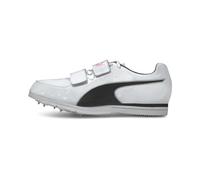 PUMA Evospeed Triple Jump/Pv 6 Chaussures d'athlétisme pour Adulte Unisexe, Puma White Puma Black Lava Blast, 44.5 EU