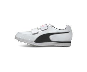 PUMA Evospeed Triple Jump/Pv 6 Chaussures d'athlétisme pour Adulte Unisexe, Puma White Puma Black Lava Blast, 44.5 EU