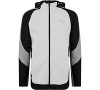 Puma Evostripe Full Zip Fleece Fabric Gris/Noir S Male