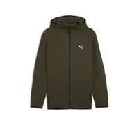 PUMA EVOSTRIPE FZ Sweat à Capuche DK Olive foncé