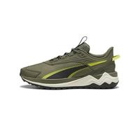 Puma Extend Lite Trail Chaussures de Course Unisexes Vert Loden Black-Lux Lime, 42 EU, Loden Green Puma Black Lux Lime, 44 EU