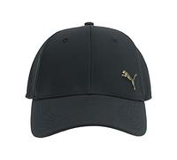 PUMA Extensible Casquette de Baseball, Noir/Or, X-Large Homme