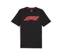Puma Select F1 Ess Logo Short Sleeve T-shirt Noir L Homme,Femme