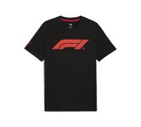 T-shirt Puma F1 Essentials Logo manches courtes noir rouge - L
