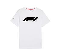 Puma Select F1 Ess Logo Short Sleeve T-shirt Blanc XL