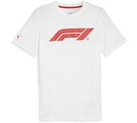 Puma F1 Ess Logo Tee T-Shirt Mens Puma Blanc 2XL Male