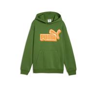 Puma Felpa con cappuccio con logo Essentials Lab Junior green