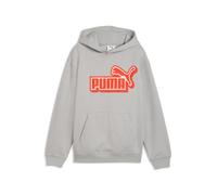 Puma Felpa con cappuccio con logo Essentials Lab Junior grey