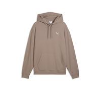 Puma Felpa con cappuccio Essentials Elevated Relaxed Fit da uomo mouse gray