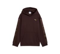 Puma Felpa con cappuccio Essentials Tape dal taglio morbido per ragazzi chocolat