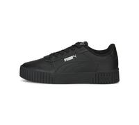 PUMA Female Baskets Carina 2.0 Enfant et Adolescent, Black-Silver, 36 EU