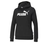 PUMA Femme À Capuche avec Logo Sweat, Puma Black, S EU
