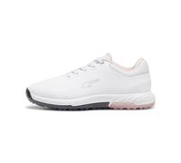 PUMA Femme Alphacat Nitro WMNS Golf Shoe, White-Deep Navy-Peach Smoothie, 36 EU
