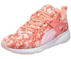 PUMA Femme Aril Blaze Variation Chaussures de Running Compétition, Grenadine Orange Désert Fleur Rose Dogwood, 41 EU
