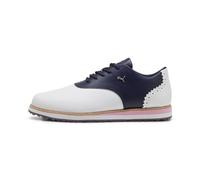 PUMA Femme Avant WMNS Golf Shoe, White-Deep Navy, 40.5 EU