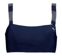 Puma Bandeau T Maillot de Bain, Bleu Marine, L Femme