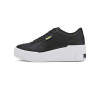 PUMA Femme Cali Wedge Wn's Sneaker, Black White, 40 EU