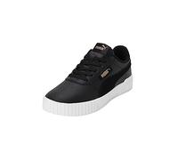 PUMA Femme Carina 2.0 Logobsession Basket, Noir Or Blanc, 37 EU