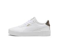 PUMA Femme Carina 3.0 Animal Flair Basket, Or Blanc, 37.5 EU
