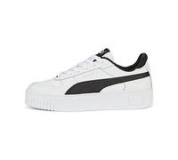 PUMA Femme Carina Street Chaussures-lifestyle, Puma White Puma Black Puma Silver, 41 EU