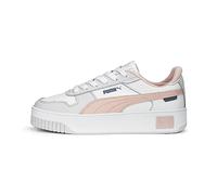 PUMA Femme Carina Street Shoes, Puma White Rose Dust Feather Gray, 38 EU