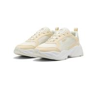 PUMA Femme Cassia 2.0 Basket, Toile Gris Vapeur Blanc Chaud, 38.5 EU