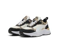 PUMA Femme Cassia Snake Chic Basket, Vapor Gray-Light Sand Black White, 38 EU