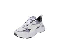 PUMA Femme Cassia Sneaker, Silver Mist White-Galactic Gray-Pale Plum Silver, 40 EU