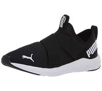 PUMA Femme Chaussures à Enfiler Prowl Basket, Noir/Blanc, 38 EU