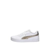 Puma, Femme, Chaussures, Blanc, Taille: 36 EU Carina 2.0 Metallic Shine Baskets
